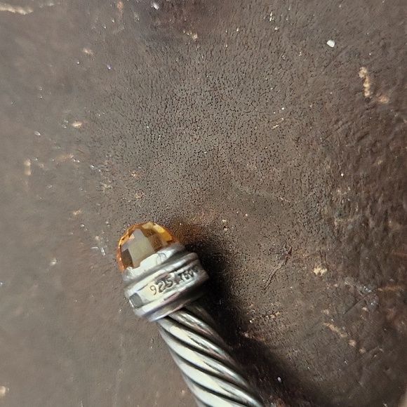David Yurman Citrine Albion Bangle - Picture 4 of 5
